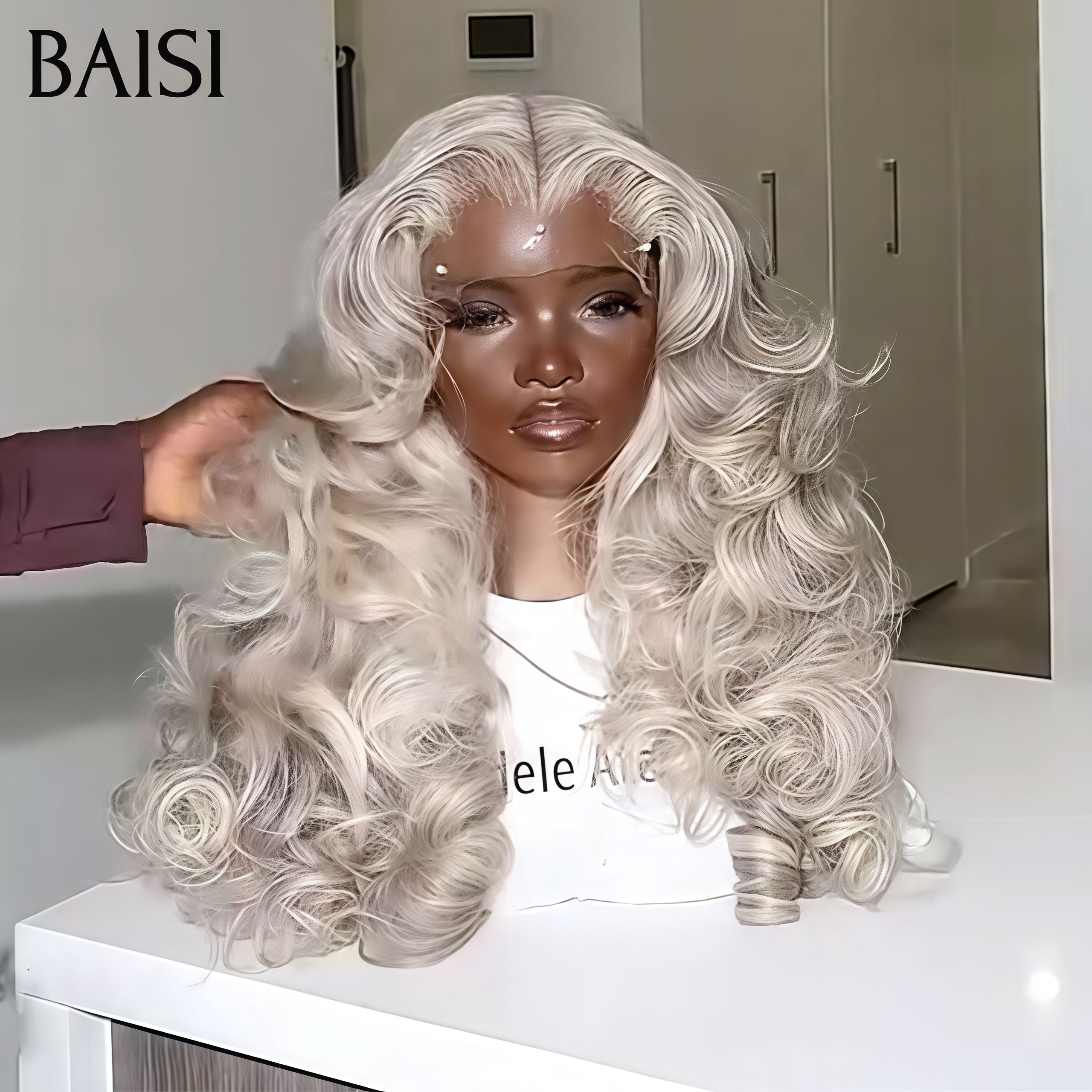 BAISI Promotion Perruque Body wave En Couleur Claire 70# 100% CHEVEUX HUMAINS