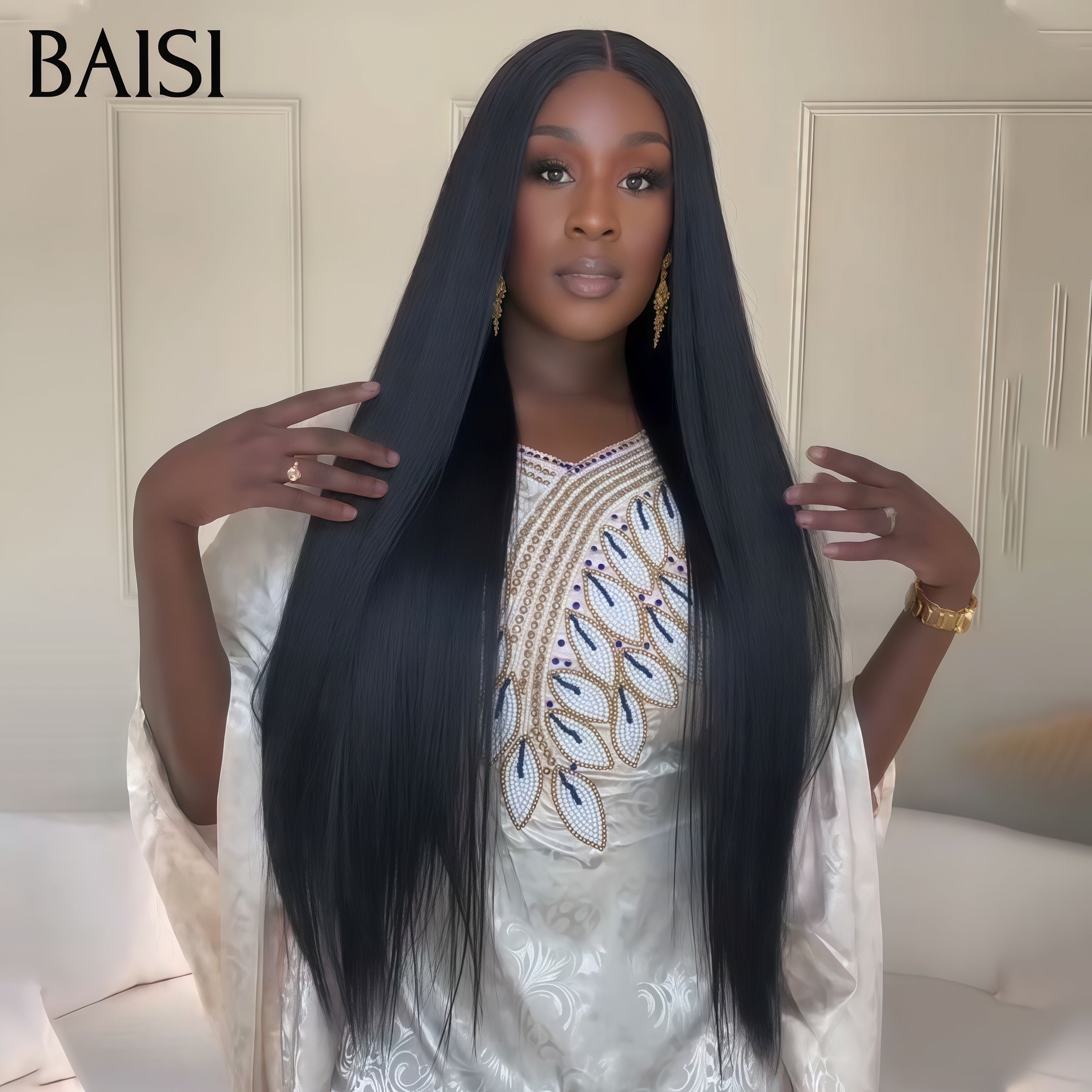 BAISI HAIR FR 13x4 Frontal Peruca Venda por Grosso Sem cola 26 polegadas +1 ferro 169€ ou Desconto Extra ao Preço de Fábrica 4 perucas 24 polegadas 624€