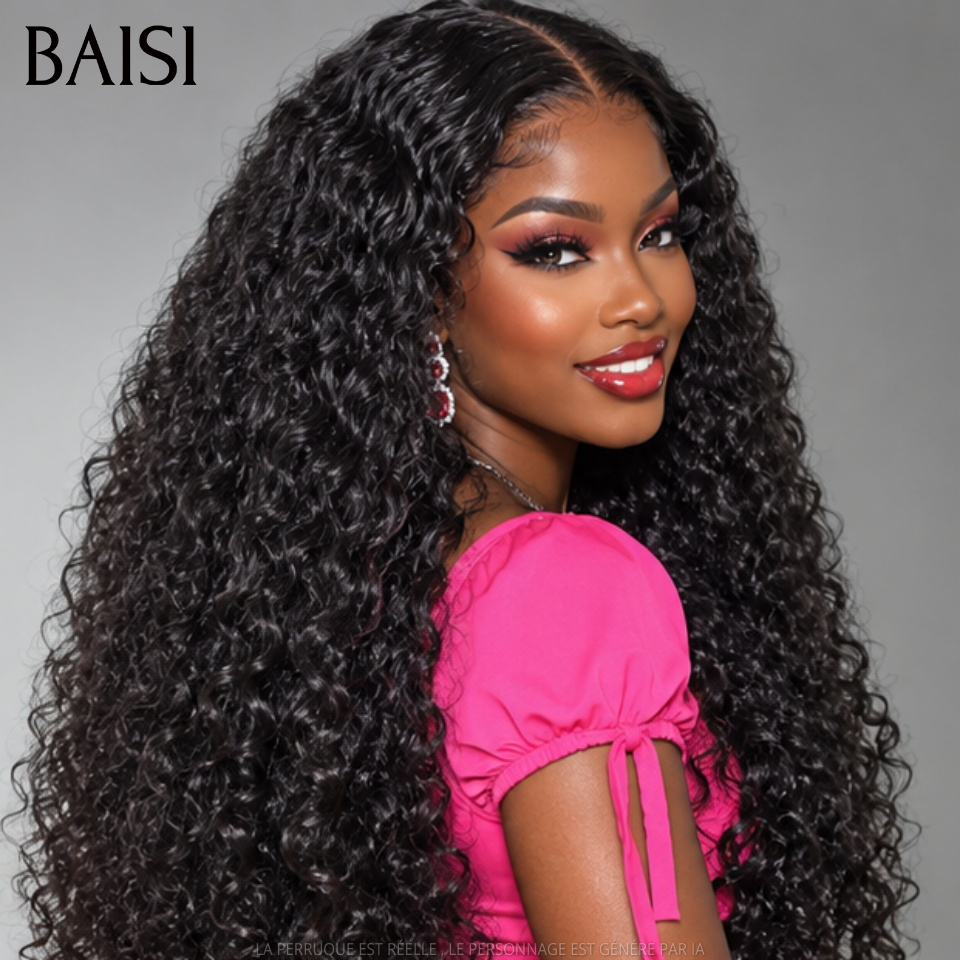 txt
BAISI Peruca Lace 13x4 sem cola 18 polegadas 99€ na cor PRETO curly wave em 100% cabelo humano