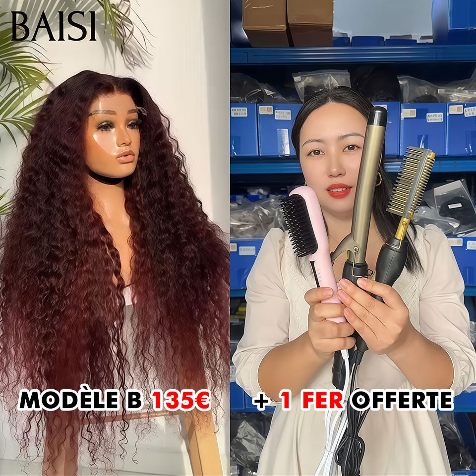 BAISI Nouvelle Arrivée Perruques 3 styles de perruques différents Notre USINE en PROMO En 100% cheveux humains