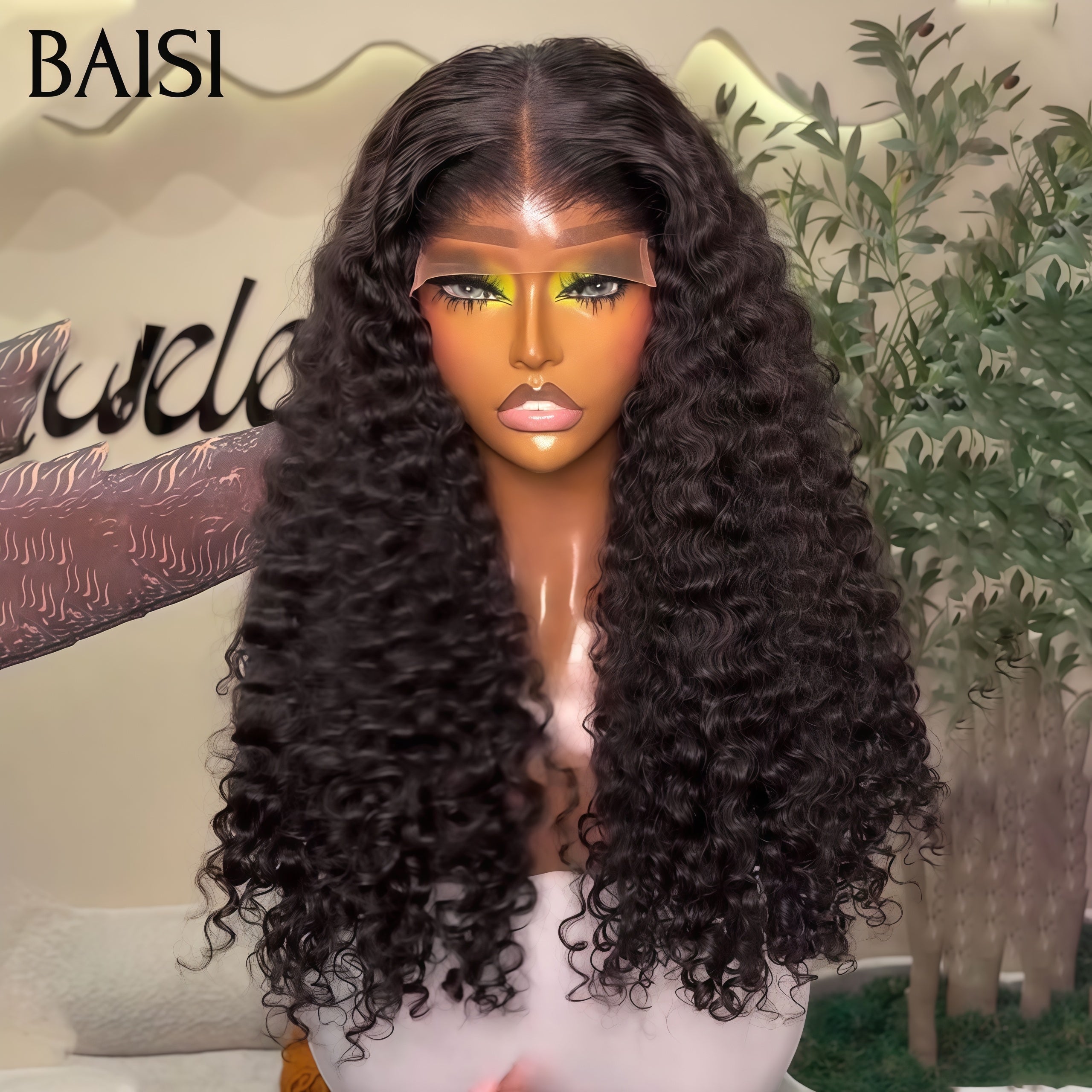 BAISI 4x4 lace closure curly wave 18 Pouces 99€ ou vente flash 6 Perruques en 100% vrais cheveux humains 700 euro Code: VIP100