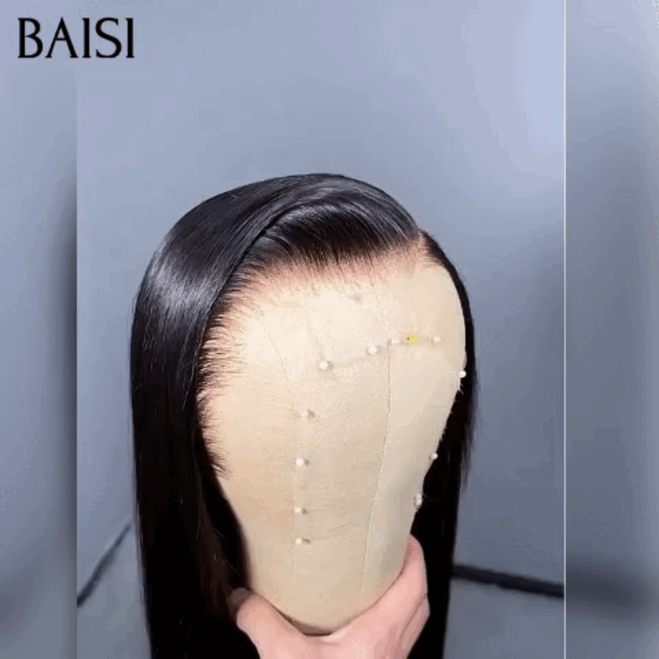 BAISI Achetez 2 perruques minimum au prix d'usine fournisseur 4X4 Perruques lace closure Lisse 30 pouce + 1 cadeau OFFERT 199€ 100% Cheveux Humains
