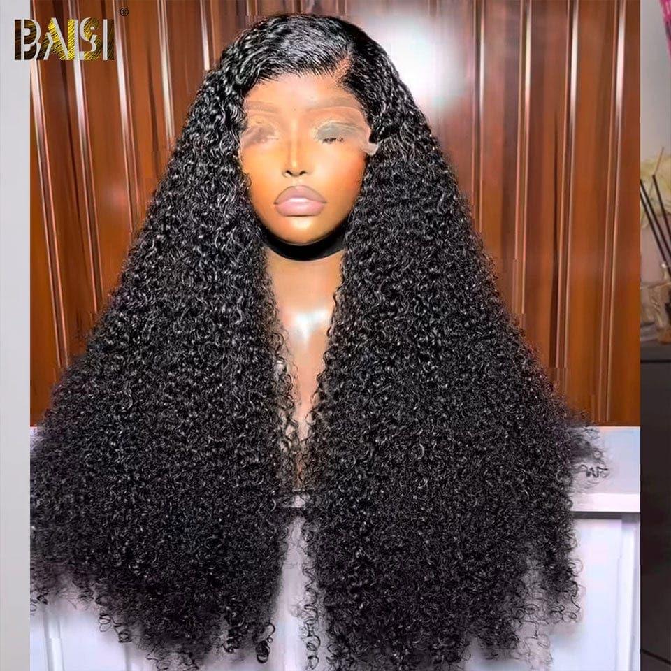 BAISI Partie Long 5*5 Closure Perruque 200% densité En 100% Cheveux Humains