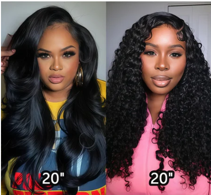 BAISI Pixie curl 58€ ou pixie Lisse et BOB bordeau ou curly wave et Body wave 100% vrais cheveux humains