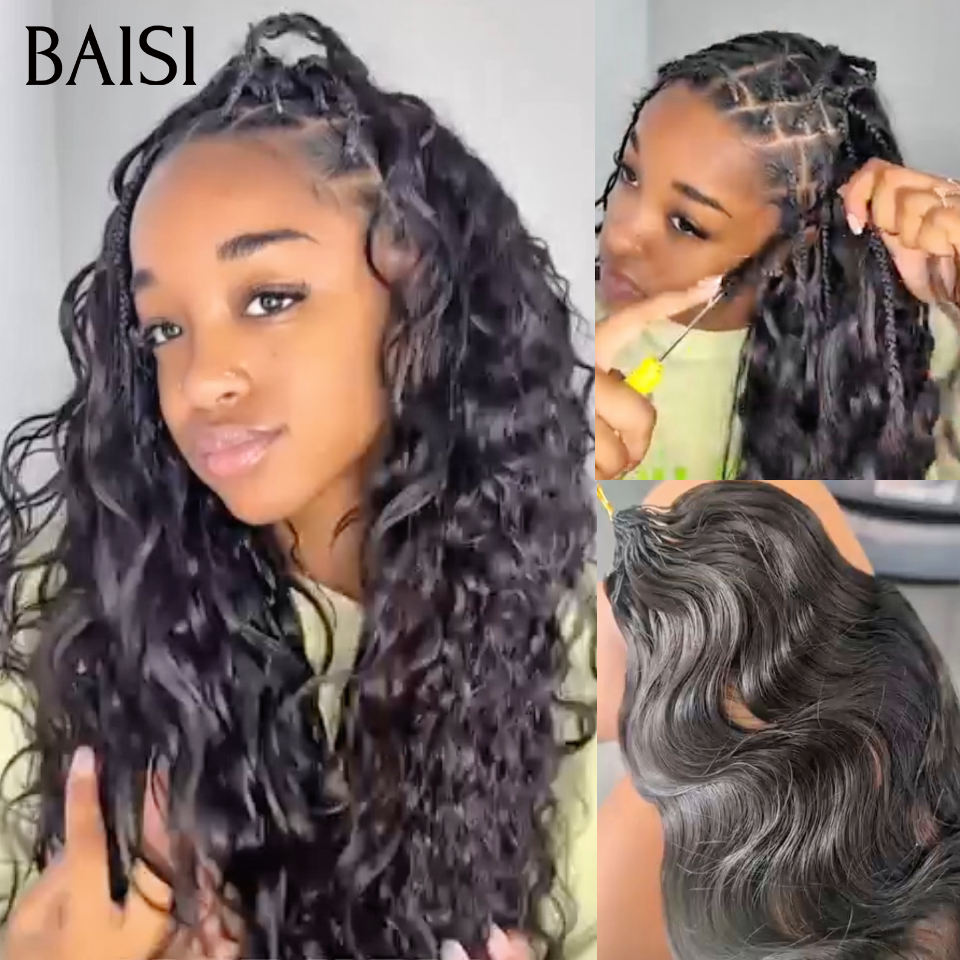 Extensions de Cheveux Humain Plume Double Tête Style Crochet Hair body wave 100% Naturel Invisible Confort, Garantie 20 ans