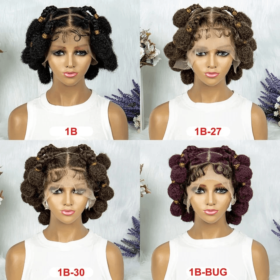 BAISI Trecce grosse full lace con baby hair