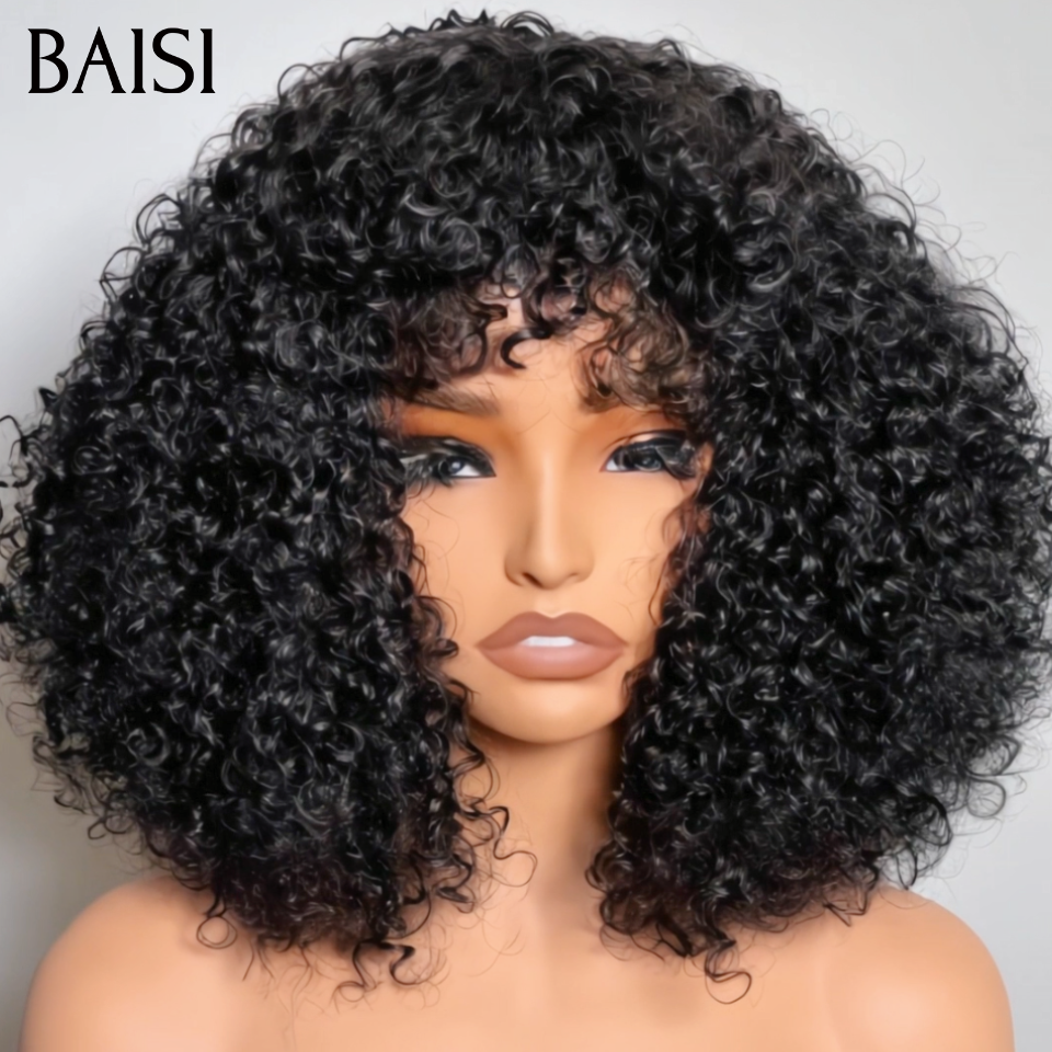 BAISI Lot de 4 Quatre Perruques Facile à Revendre en France Modèles Mélangées En 100% Cheveux humains Reçu 48H TVA 0€