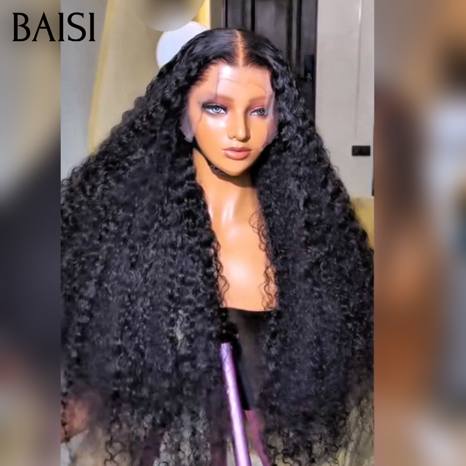 BAISI 2 Perruques Noir 1B# et Mixte 4/27# 20pouces ou 30pouces pour revendre Bonne Densité en 100% vrais cheveux humains