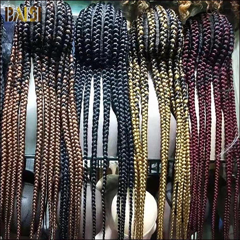 BAISI Full Lace Natte En Cheveux Synthétique