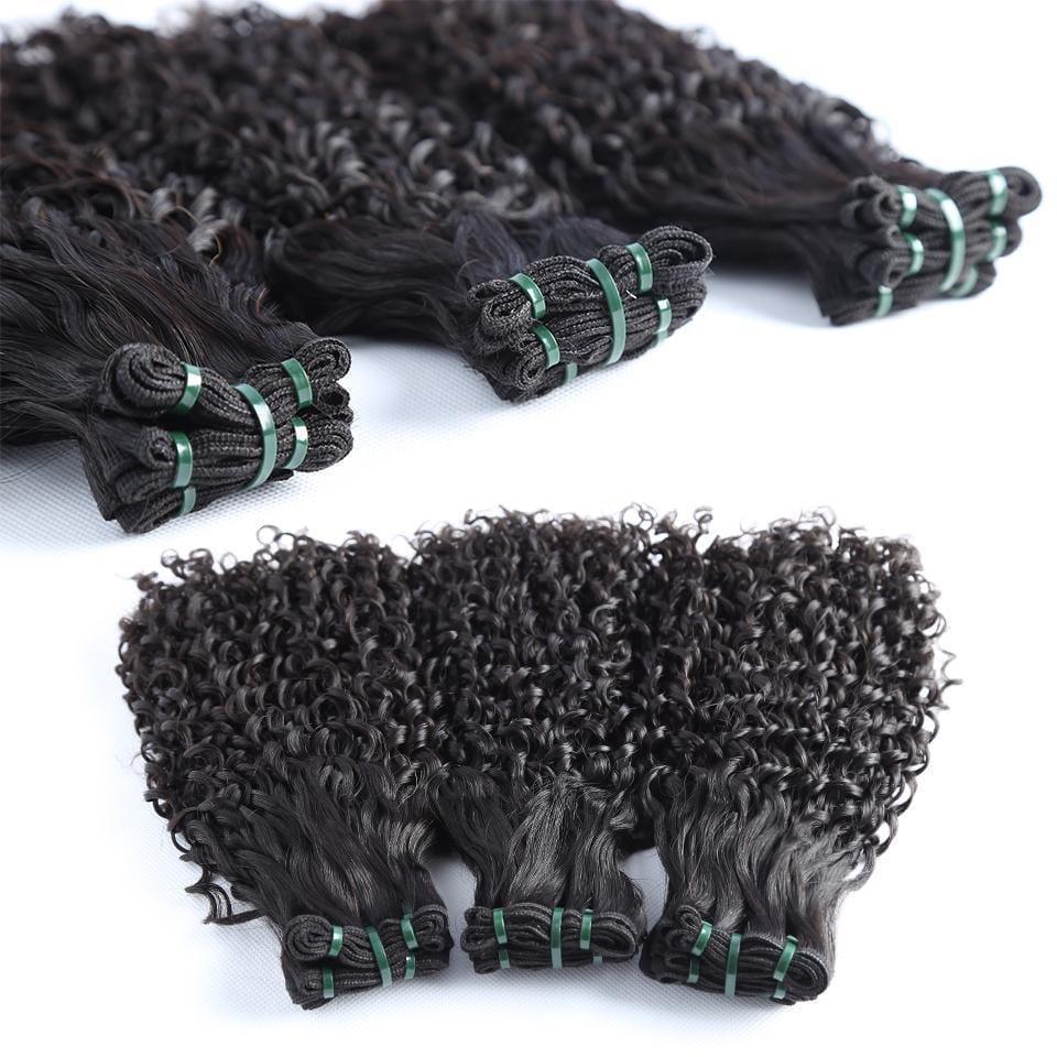 BAISI 15A Grade 3 Boules de Tissages Cheveux Vierges 100% Vietename Hair Double Drawn Fumi Hair Fumi Water