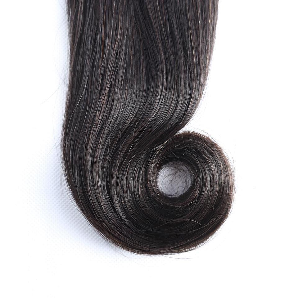 BAISI 15A Grade 3 Boules de Tissages Cheveux Vierges 100% Vietename Hair Double Drawn Fumi Hair hook straight Lisse