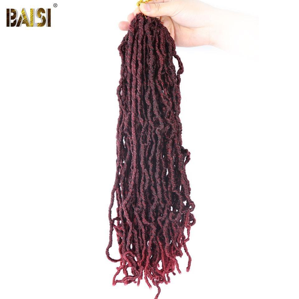 BAISI Cochet Natte Dream Locks Braid En 100% Cheveux Synthétique