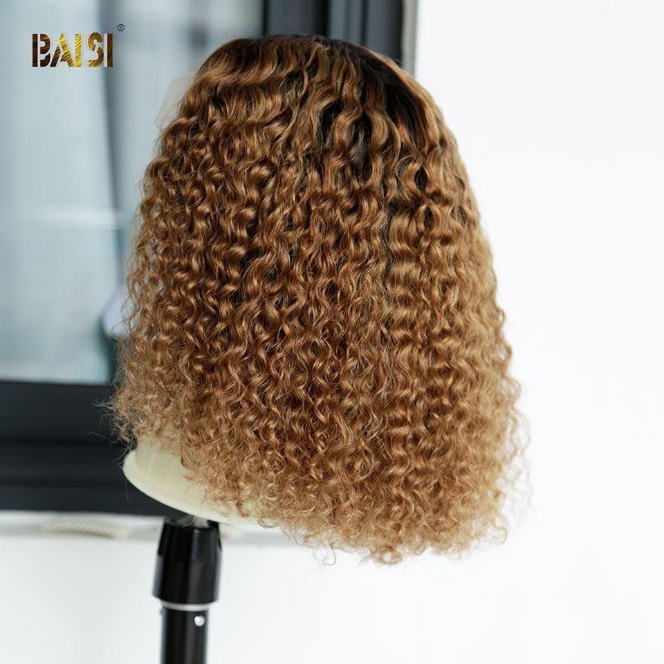 BAISI 13x4 lace frontal Lisse pixie Miel PROMO 68€ ou curly wave Marron 100% Cheveux Vierges