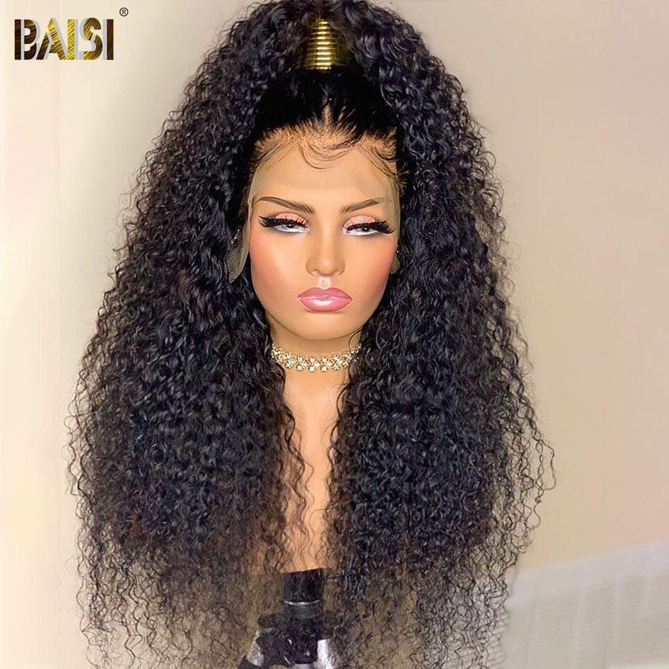 BAISI Compre 2 perucas no mínimo ao preço de fábrica do fornecedor em França, IVA 0€; chegada em 48H, peruca Curly Lace Frontal 13x6 em 100% Raw Hair