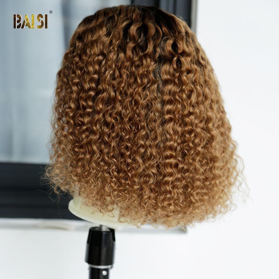 BAISI 13x4 lace frontal Lisse pixie Miel PROMO 68€ ou curly wave Marron 100% Cheveux Vierges