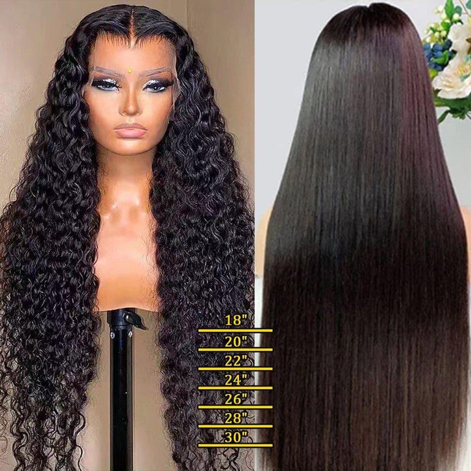 BAISI Perruques en France TVA 0€ Livraison gratuite 2-3 jours en Europe 4x4 closure deep wave en 100% cheveux humains en cheveux indians brésiliens de bonne qualité