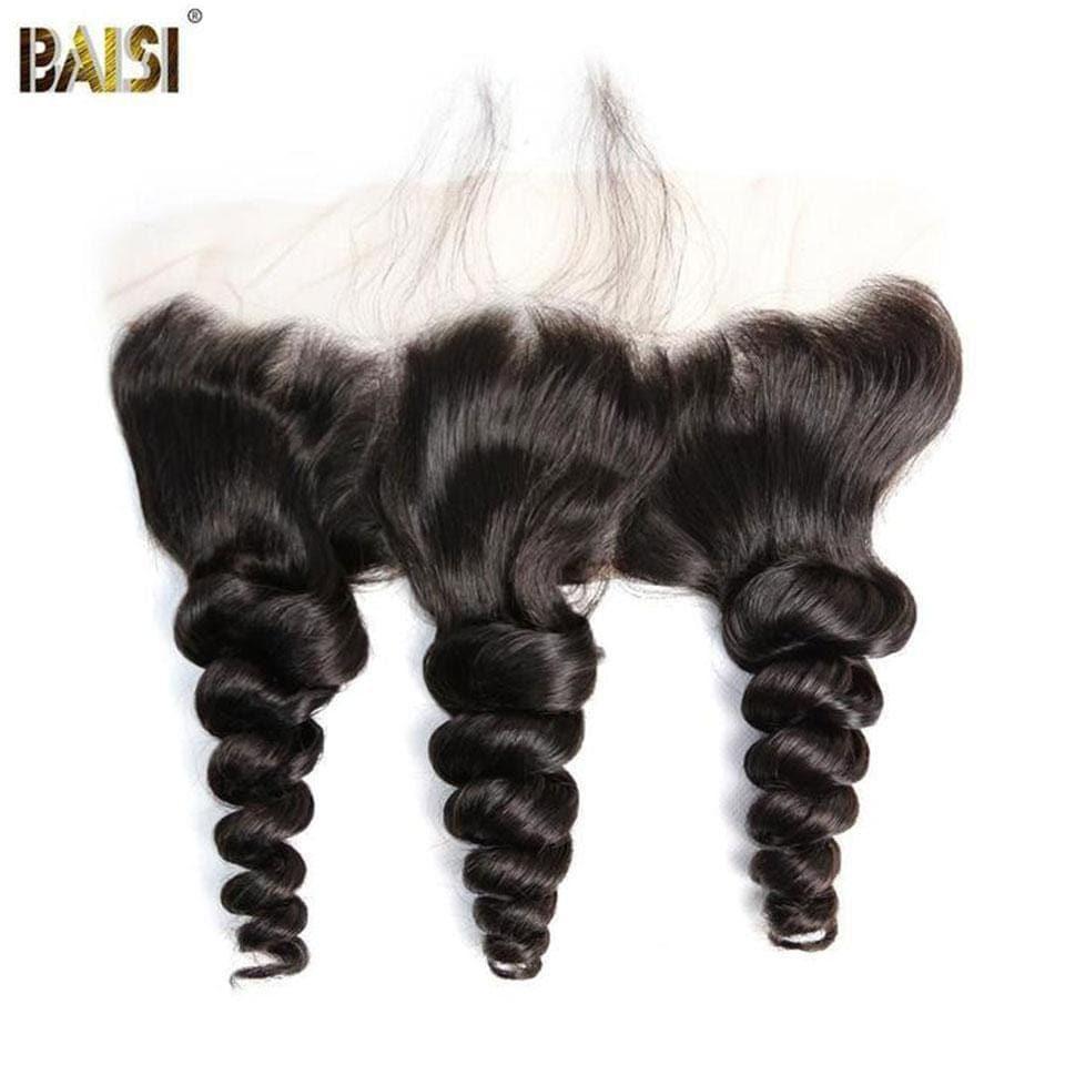 BAISI 10A Tissage Avec Closure/Frontal En Grand Solde Loose Wave