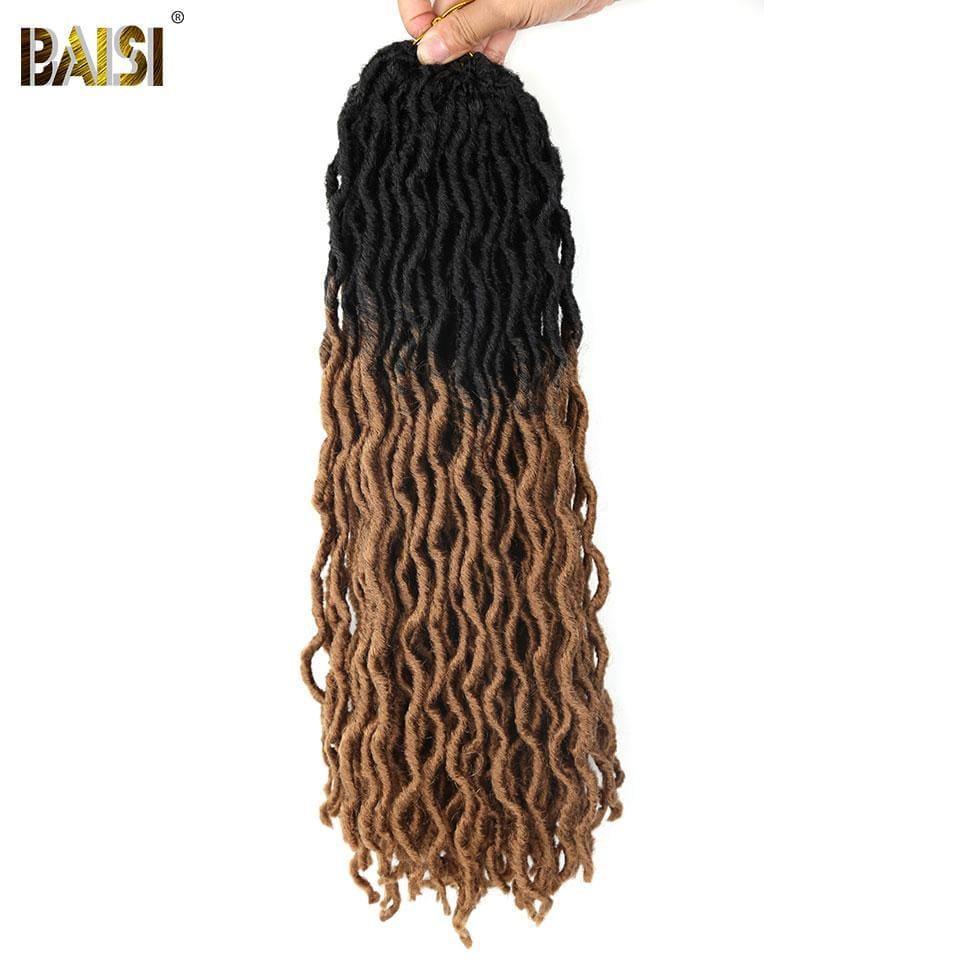 BAISI Passion Twist Braid Natte Gipsy Locs Cheveux Crochet En 100% Cheveux Synthétique