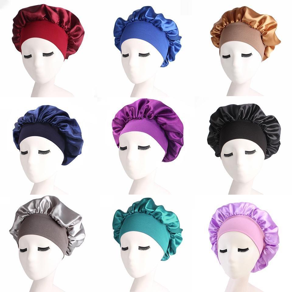SATIN BONNET AJUSTABLE (Le modèle de bonnet sera envoyé au hasard)