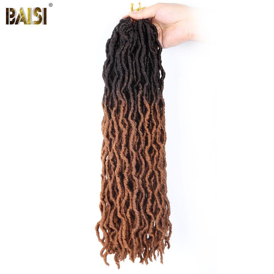 BAISI Passion Twist Braid Natte Gipsy Locs Cheveux Crochet En 100% Cheveux Synthétique