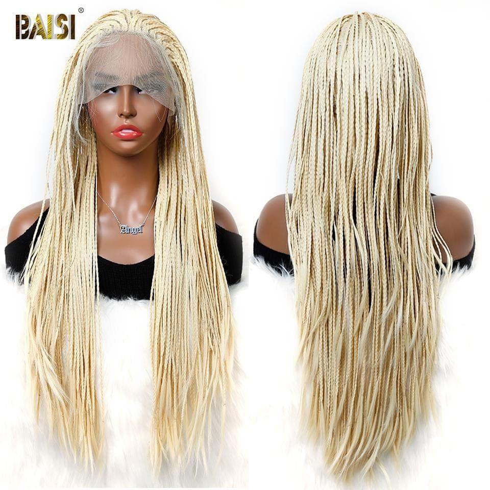 BAISI Box Braide Natte Longue En Cheveux Synthetiques 26 pouces