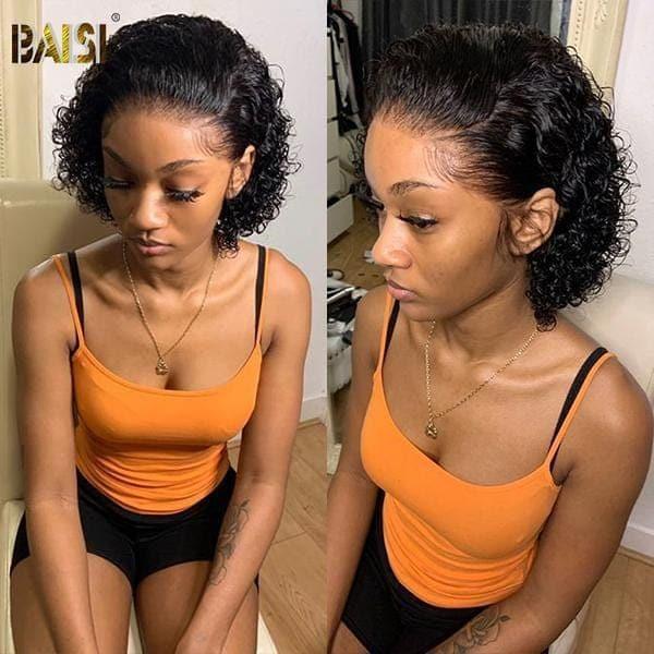 BAISI OLIVIA BOB curly en Couleur Marron ou NOIR 100% Cheveux Humains