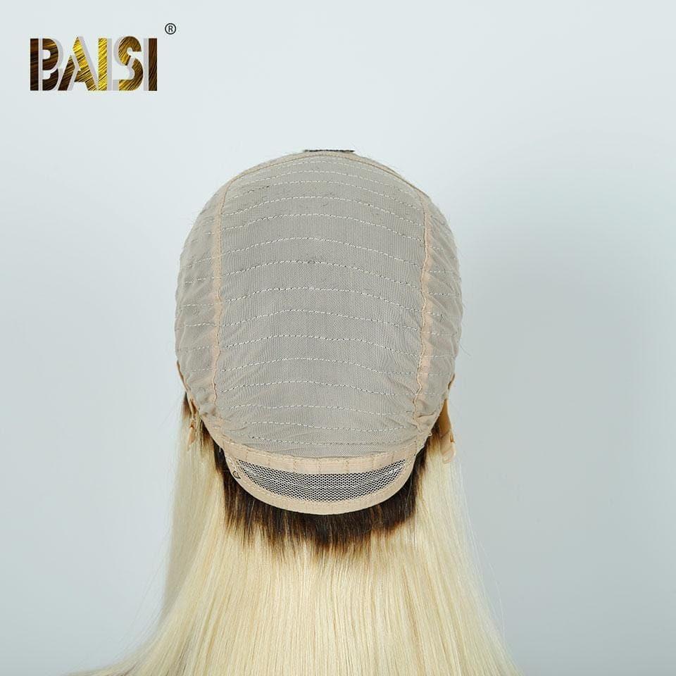 BAISI 4X4 Lace Closure Perruques #1B613 180% Densité Body Wave&Lisse
