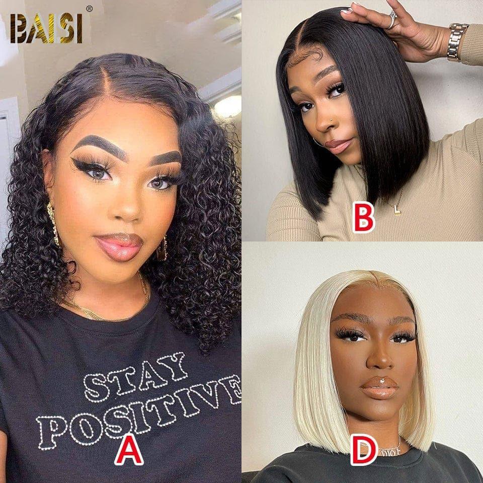 BAISI un lisse 76€ 4x4 lace closure 10 pouces ou Quatre Perruques Conbinée 319€