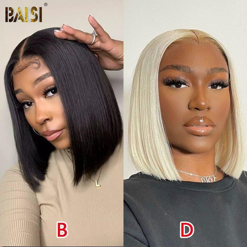BAISI un lisse 76€ 4x4 lace closure 10 pouces ou Quatre Perruques Conbinée 319€