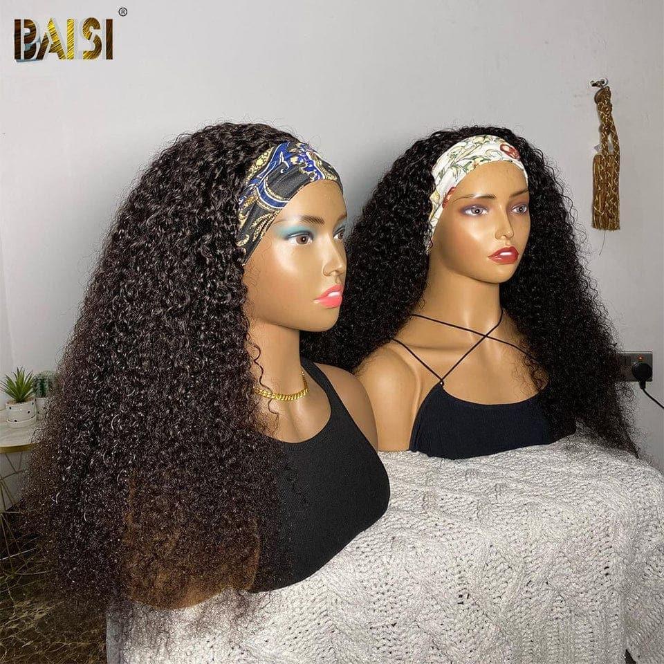 BAISI Perruque Bandeau Frisée Curly Fabriquée A La Machine 12 pouce 89€ 100% Cheveux humains