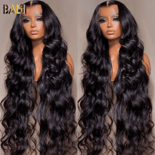 BAISI Acquista almeno 2 parrucche al prezzo di fabbrica fornitore 13X4 frontale parrucca troppo lunga Body wave in 100% capelli umani