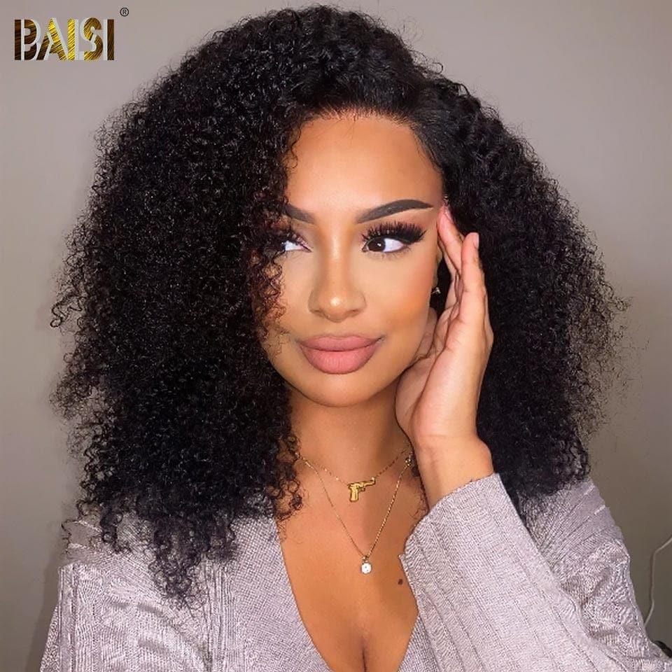 BAISI 13x4 lace frontal curly wave 20 Pouces 109€ ou T PART LACE Afro Curl AVEC LA RAIE DE COTÉ