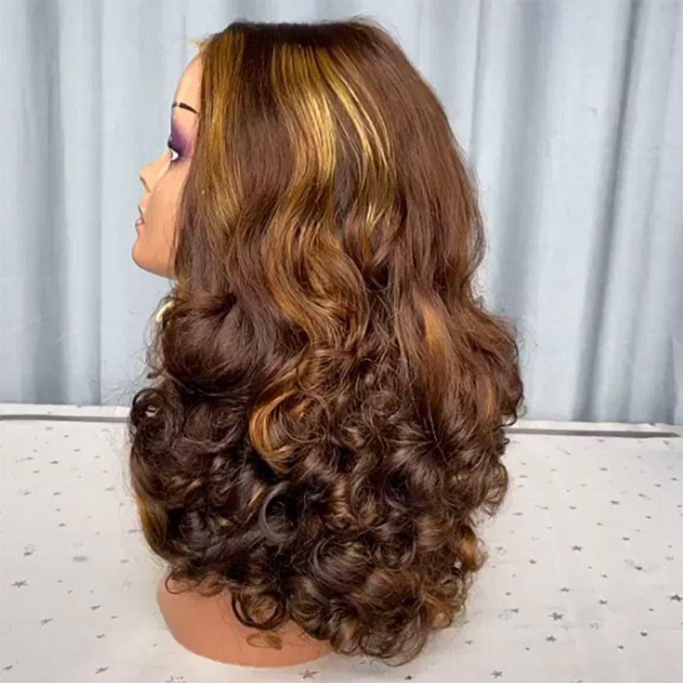 BAISI Acquista minimo 2 parrucche al prezzo di fabbrica fornitore 13x4 Lace Frontal Parrucca Ricci a uovo In 100% Capelli Umani (Non Serve Codice)