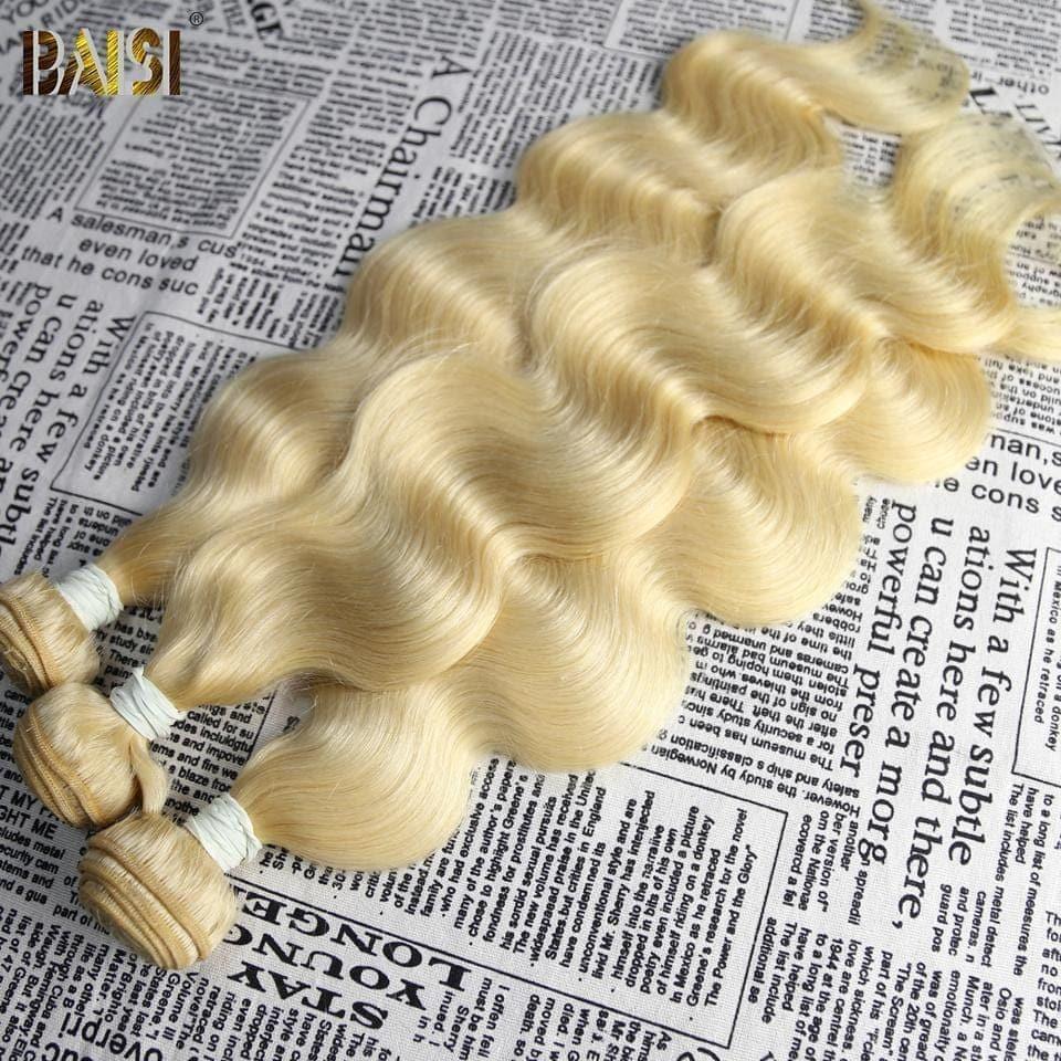 BAISI 12A TISSAGE SEXY LONGUE 100% CHEVEUX HUMAINS 613# BLONDE Body Wave