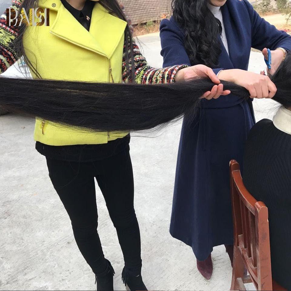 BAISI Sexy Cheveux Longues En 100% Cheveux Humains Natural Wave
