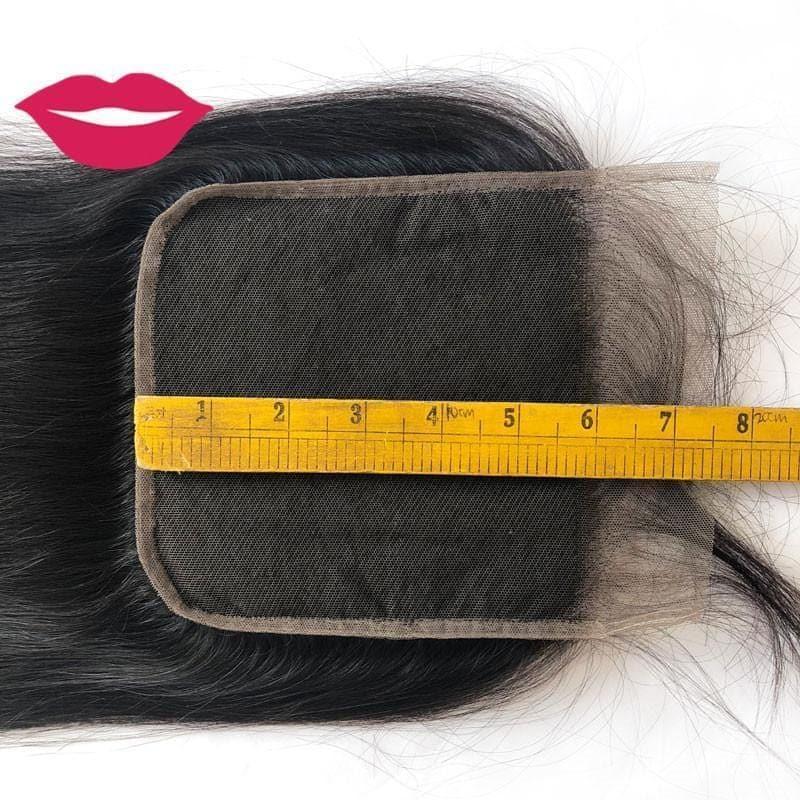 BAISI 10A Lace Closure Taille 6*6 En 100% Cheveux Vierges, Livraison Gratuite