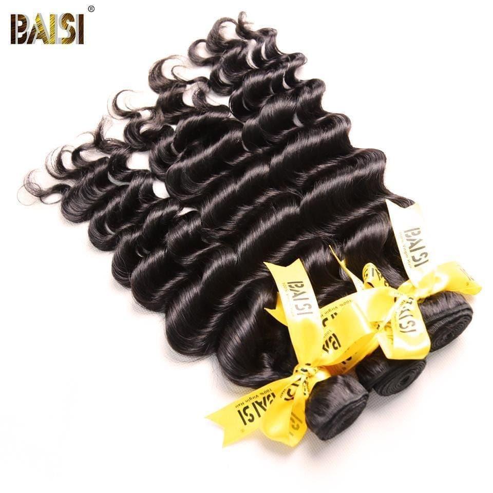 BAISI 12A Tissage Cheveux Vierges Natural Wave