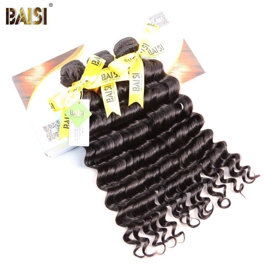 BAISI 12A Tissage Cheveux Vierges Natural Wave
