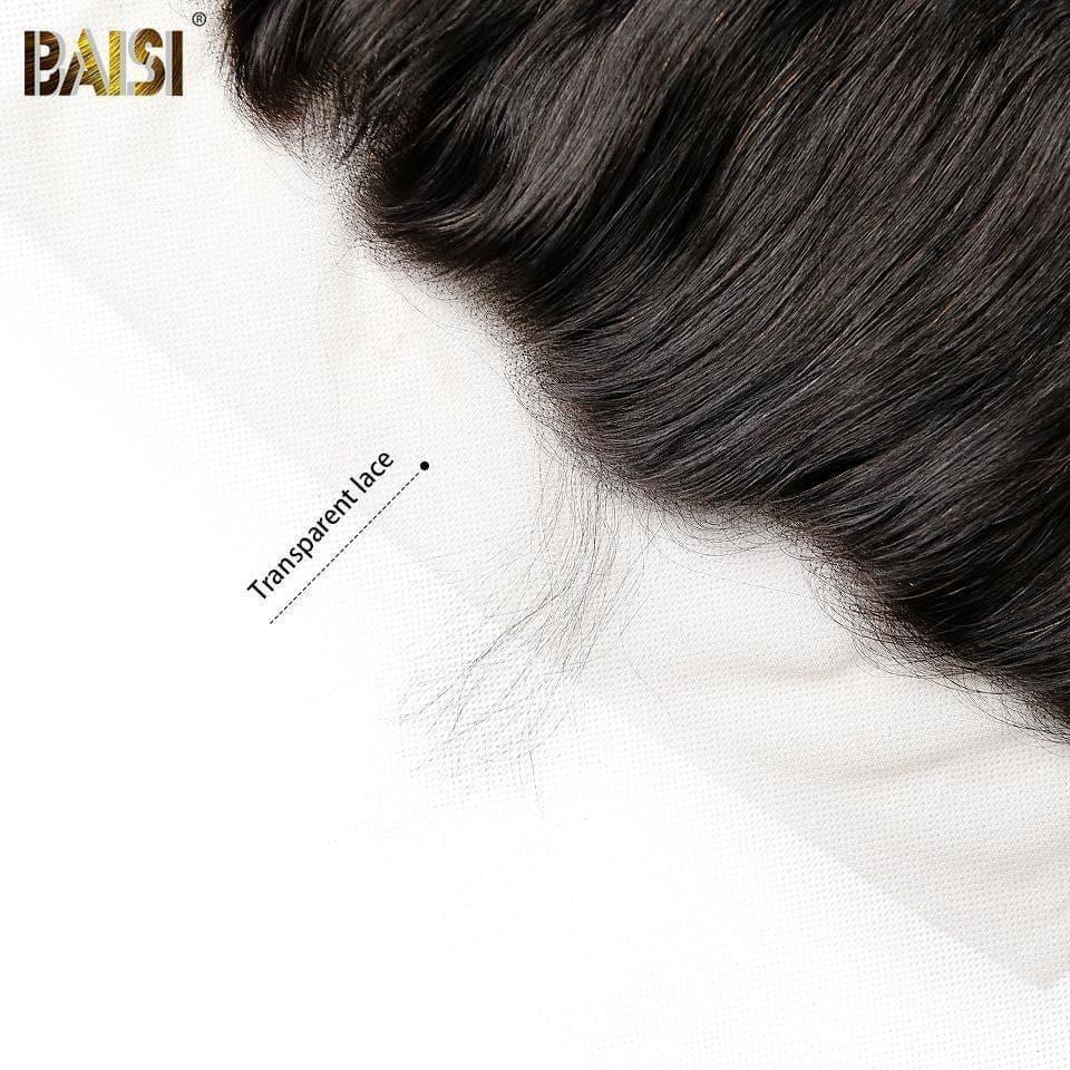 BAISI 10A Lace Frontal Natural Wave Bouclé 13*4/13*6,