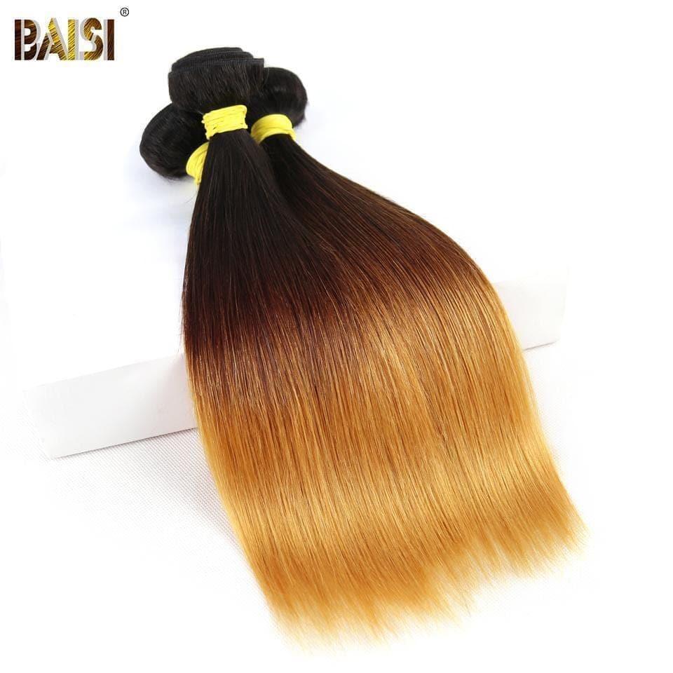 BAISI 12A Tissage de madeixa 1b/4#/27# em 100% cabelo humano