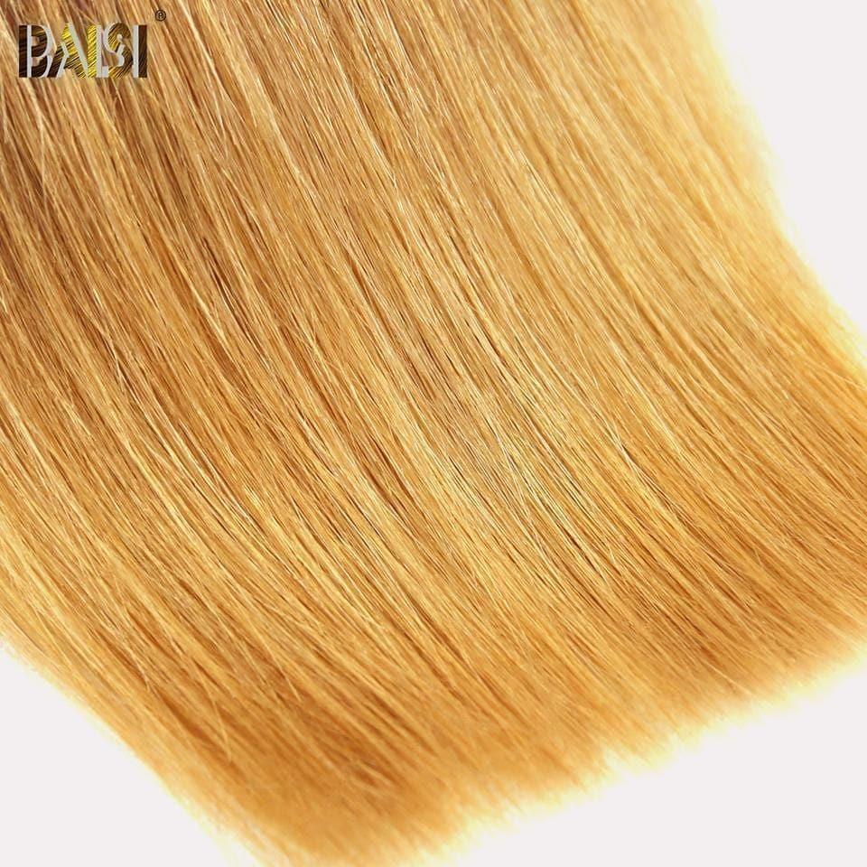 BAISI 12A Tissage de madeixa 1b/4#/27# em 100% cabelo humano