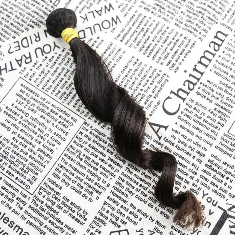 BAISI 1PC Échantillon De Chevelure, 25-30g En 100% Cheveux Humains, Livraison Gratuite