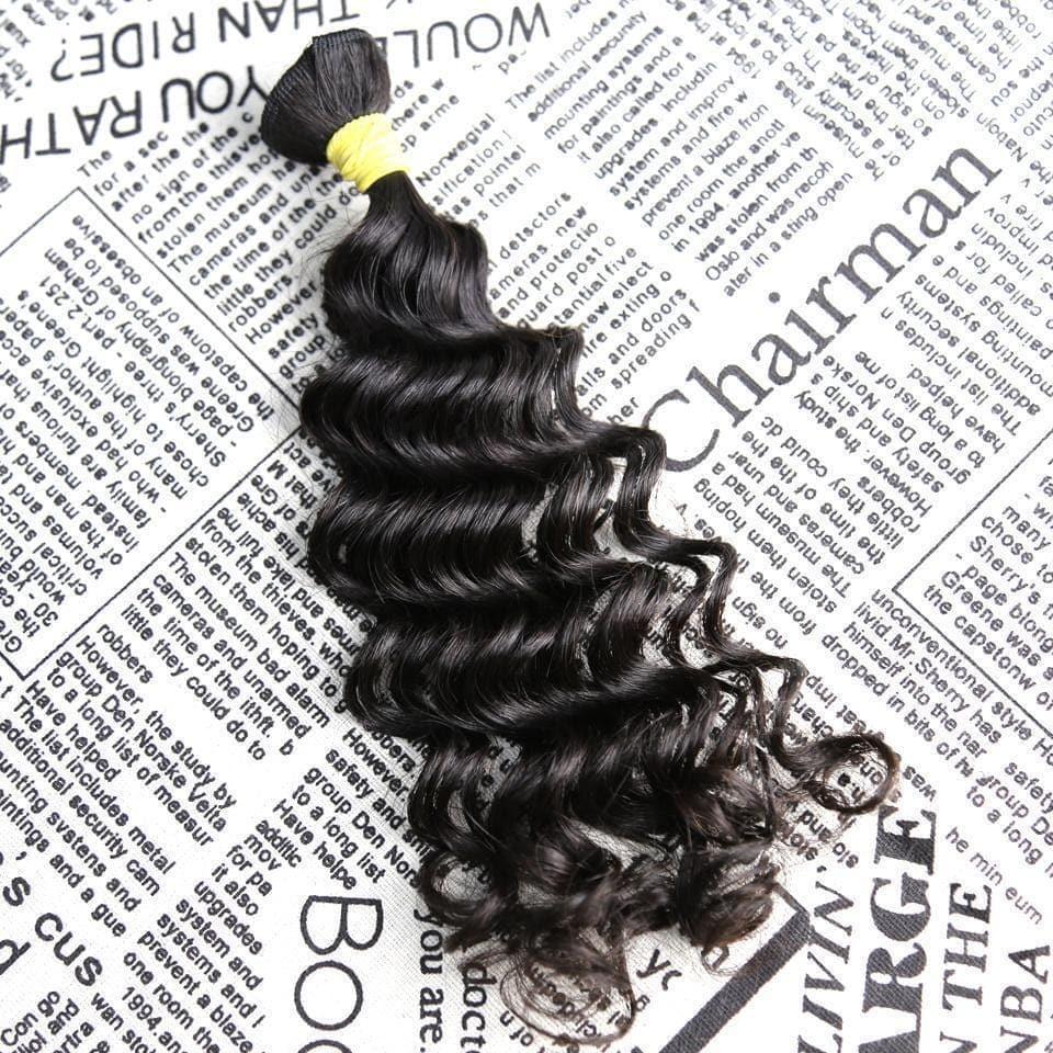 BAISI 6PCS Échantillon De Chevelure En Textures Différentes ,25-30g/pièce En 14 Pouces 100% Cheveux Humains, Livraison Gatuite