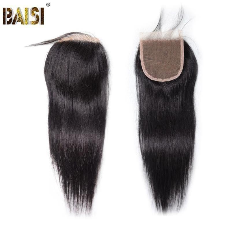 BAISI 10A Tissage Avec Closure/Frontal En Grand Solde Lisse