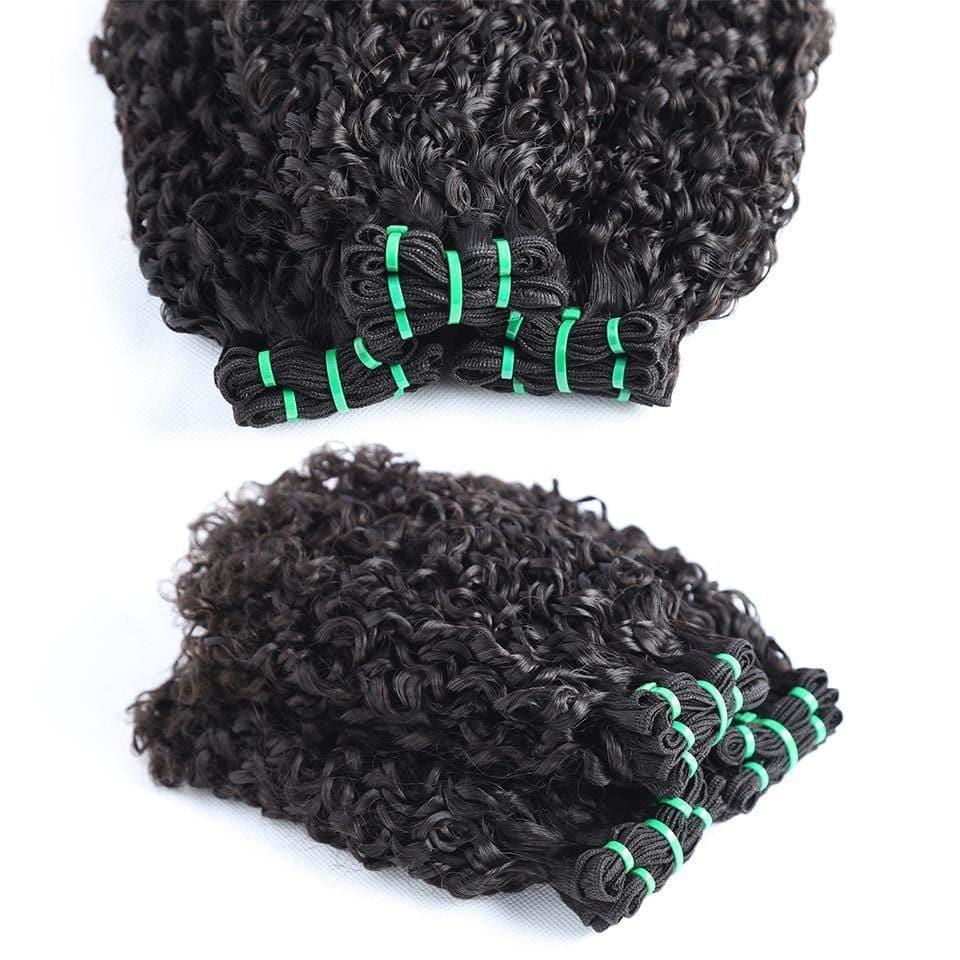 Top Grade Double Drawn 100% Virgin Hair Pissy One Fumi Hair Double Drawn hairbs