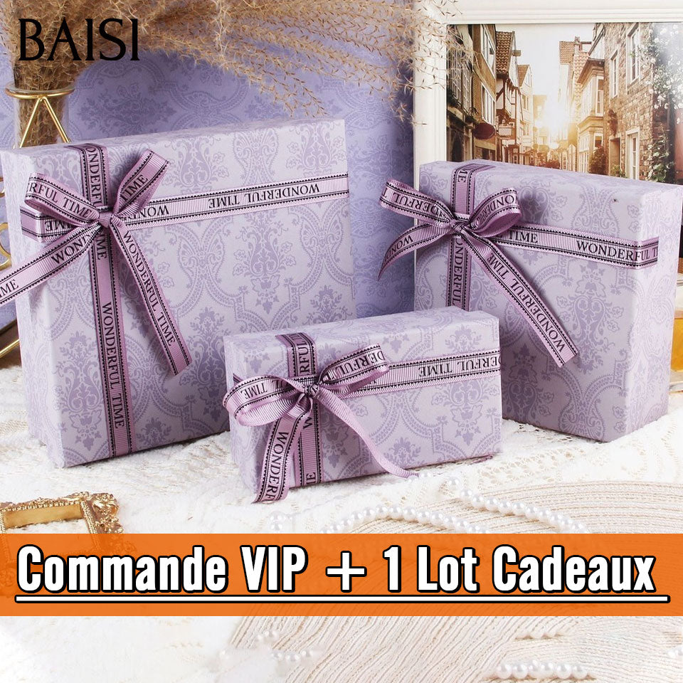 Pourquoi choisir BAIHAIR FR ? Bonne qualité, livraison rapide, tout est parfait !
