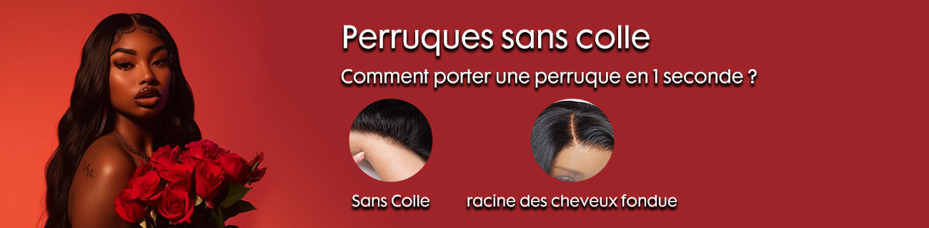 Perruques Sans Colle: Dites adhésifs irritants, bonjour confort invisible !