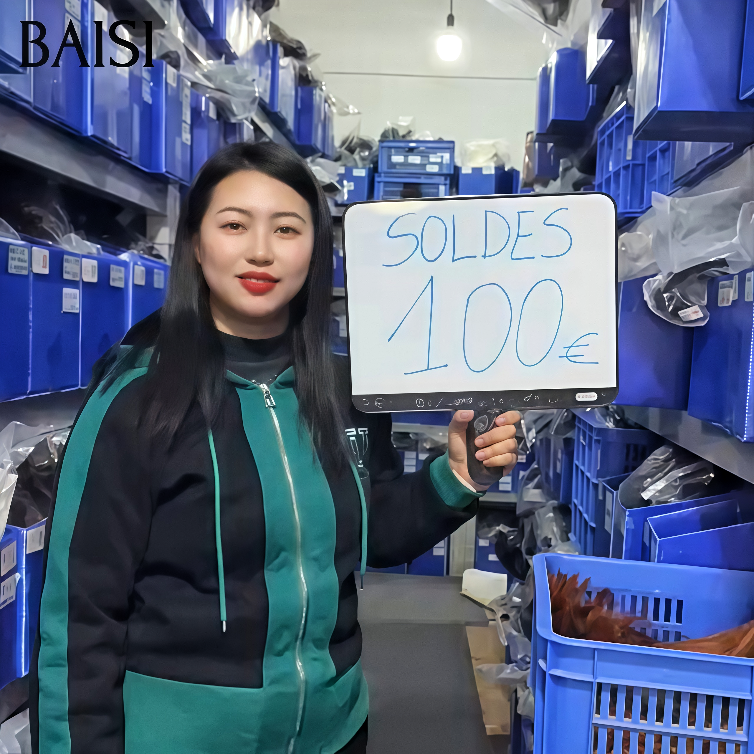 BAISI 1 Perruques Lisse 18  pouce  frontale 100% bonne qualité en soldes 100€ modèles au hasard selon le stock sans retour Facile à Revendre PROMO en 100% Cheveux Humains