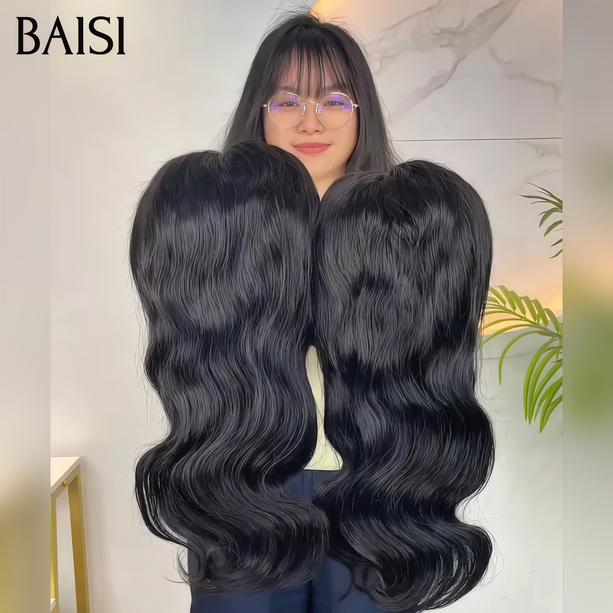 13x4 lace frontal Perruque Body wave BOB 14 Pouces en couleur NOIR 2 perruques 120€ en 100% Cheveux Humains