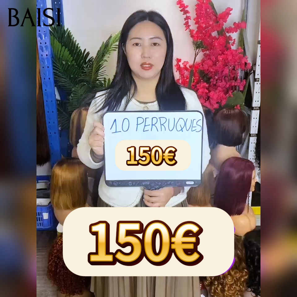 Prix en Gros 3 coupes 150€ raw hair ou 10 perruques 150€ pour revendre cheveux naturels blended humain hair sans retour